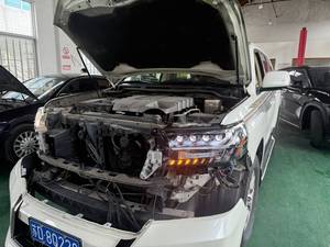 ไฟหน้า LED สำหรับ Toyota Land Cruiser GRJ200 2016-2020 LC200 LC300 DRL ไฟหน้า LED คู่ซีนอนไฟตัดหมอก - Product Image 3