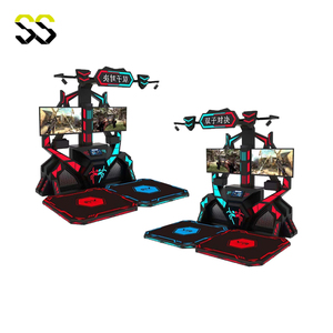 Quảng Châu panyu hai cầu thủ VR chụp vui chơi giả lập 9D VR súng bắn Arcade VR lửa thực tế ảo Trò chơi máy - Product Image 6