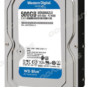 قرص صلب داخلي WD5000AZLX 500 جيجابايت 7200 دورة في الدقيقة 32 ميجابايت ذاكرة وسيطة SATA 6.0 جيجابايت/الثانية <span class=keywords><strong>3</strong></span>.5 بوصة قرص حافظ فارغ - Product Image 2