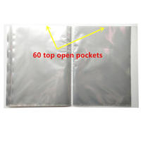 Álbum de Fotos Transparente de Tamaño 4x6 con Apertura Superior y Páginas Interiores Transparentes, Más Vendido