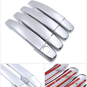 Pour Opel Vauxhall Zafira C Tourer Actuel 2012~2019 Cache de poignée de porte chromé Garniture extérieure Accessoires de voiture 2013 2014 2015 <span class=keywords><strong>2016</strong></span> - Product Image 2