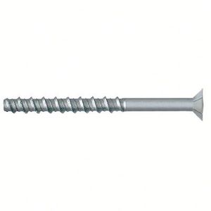 Vis à bois de qualité supérieure, zinguée, à tête plate, type 17, autotaraudeuse avec filetage coupant - Product Image 1