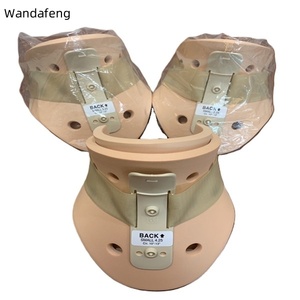 Collare di supporto per collo Beige Premium regolabile colletto cervicale traspirante impermeabile per protezione all'ingrosso fissatore per collo da esportazione - Product Image 3