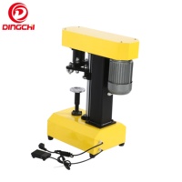 Machine de scellage semi-automatique pour boîtes de conserve de thon Chuck TDFJ-160, scelleuse manuelle pour boîtes de conserve en aluminium, équipement de mise en conserve neuf
