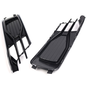 Biseles para Faros Antiniebla de Audi A6, Negros, ABS, para Parachoques Delantero, Rejilla Inferior, Modelo 2016-2018 A6LC7PA - Product Image 2