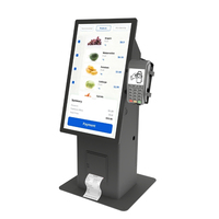 Tableta PC Táctil Android de 21.5 Pulgadas para Escritorio OEM, Kiosco de Pago Autoservicio Interactivo, PC Todo en Uno con Escáner MSR