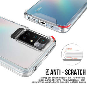 Migliore vendita spazio trasparente <span class=keywords><strong>custodia</strong></span> per telefono Anti-giallo Anti-shock Cover trasparente per <span class=keywords><strong>Redmi</strong></span> <span class=keywords><strong>10</strong></span> - Product Image 5