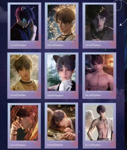 100 sachets de cartes Manfu HAPPIEST WOMEN, Love and Deep Space, avec photo d'homme élégant, <span class=keywords><strong>film</strong></span> à déchirer, boîte mystère, jeux, jouets, cadeaux, vente en gros - Product Image 2