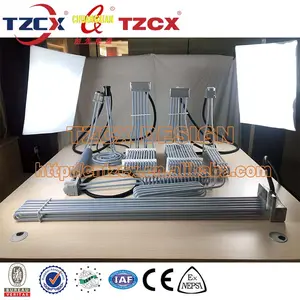 TZCX Brand Custom Electric Tubular PTFE Coated Corrosion Resistant Immersion Heater For Liquid Tank