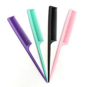 Wholesale Eco friendly salon cutting highlight hairdresser rat tail comb