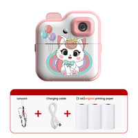 Appareil photo instantané OEM pour enfants avec écran IPS 2,4'', 48MP Full HD 1080P, capteur CMOS, carte MicroSD – Cadeau d'anniversaire