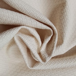 Tùy chỉnh dập nổi PU da nhân tạo vải với dệt mô hình mềm cứng trang trí cho đồ nội thất sofa ghế Túi Hàng may mặc - Product Image 3