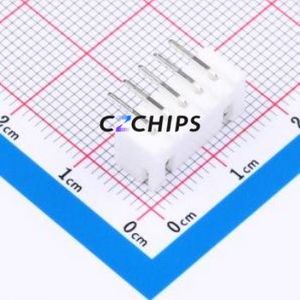 WAFER-XH2.54-5PWZ Wire-to-Board Pin Header Bent Lead Through Hole,P=2.5mm Connector 1x5P 2.5mm Right Angle Insert XH - Product Image 2