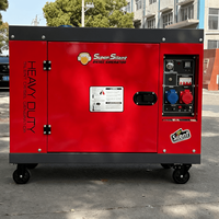 Générateur diesel de type silencieux à prix d'usine personnalisé 3KW 5KW 6KW 7KW avec vitesse 1500rpm et sortie DC