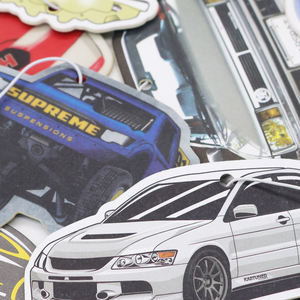 Désodorisant de voiture suspendu en papier, longue durée, moderne, pour vente en gros - Product Image 6