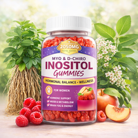 Gummies pour l'équilibre hormonal féminin Myo D-Chiro Inositol 2050mg – Soutien humeur et énergie – Marque privée