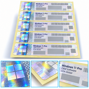 Windows 11 Professional COA Product Key Label OEM PC License USA <strong>Origin</strong> Global Online Activation Stock Available - Product Image 5