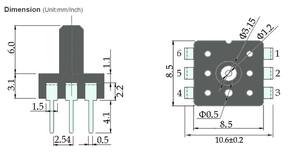 Módulo de Presión de Placa <span class=keywords><strong>RKS</strong></span> 0~5V 10kPa, Sensor de Presión Diferencial de Aire, Precisión del 0.1% FS, IP55, 1 Año de Garantía, Origen Shanghái, OEM - Product Image 5