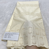 NI.AI Nouveau tissu en dentelle de mousseline de haute qualité, dentelle brodée avec des pierres pour robe de mariée ou de soirée pour femmes