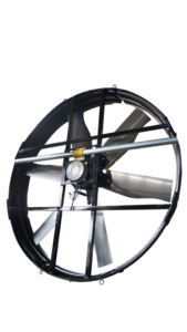 Ventilador de Panel Industrial Axial PMSM de 48'' con 6 Aspas, Trifásico, con Rodamientos de Bolas, Refrigeración por Aire - Product Image 5