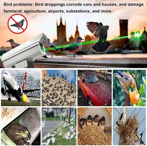 Dispositivo Disuasorio de Aves con Patrones Aleatorios, Repelente Láser para Aves Agrícolas, Ángulo de Divergencia de 180°, Cubre 3000-5000 m² Metros - Product Image 2