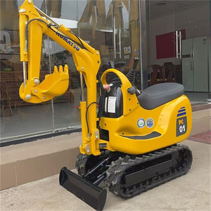 Mini Excavadora Hidráulica Usada Komatsu PC01-1A de 300 kg, Microexcavadora con Motor de 2.6 KW/3.5 HP, Certificación EPA y CE, Brazo Giratorio Pequeño - Product Image 3