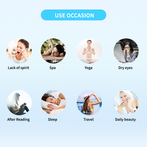 Hot Wholesale Plüsch Augen maske mit verstellbaren Trägern und Hot/Cold Therapy <span class=keywords><strong>Gel</strong></span> Perlen für Puffy Eyes Relief All Seasons Verwendung - Product Image 6