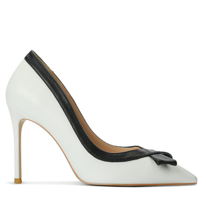 Talons de luxe pour femmes <span class=keywords><strong>en</strong></span> cuir verni pour femmes Talons hauts élégants Slim 10cm Chaussures à la mode avec nœud Design Chaussures de marque pour femmes - Product Image 3