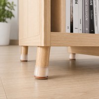 ASJ ASJ-287 Protections de pieds de bureau et de chaise anti-rayures, capuchons de mobilier de bureau, base transparente, pour sols en bois, fabriqué en Chine