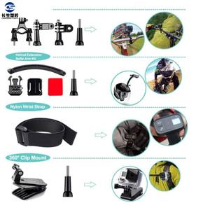 Kit d'accessoires pour GoPro avec sangle de poitrine, casque et sac de rangement – Divers accessoires – Vente directe usine pour utilisateurs GoPro - Product Image 2