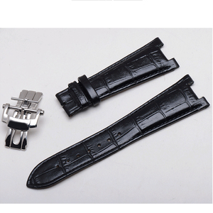 Bracelet de <span class=keywords><strong>montre</strong></span> en cuir véritable marron élégant Pa-tek Phi-<span class=keywords><strong>lip</strong></span>-pe 5712G 5711, bracelet de <span class=keywords><strong>montre</strong></span> pour <span class=keywords><strong>homme</strong></span> élégant en acier inoxydable pliable - Product Image 4