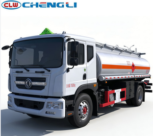 รถบรรทุกน้ำมันเชื้อเพลิงแบบกำหนดเองพร้อมปั๊มและมิเตอร์ Dongfeng Dolica D_9 ผลิตจากเหล็กกล้าคาร์บอน ขนาด 13 ลูกบาศก์เมตร สำหรับบรรทุกดีเซลและเบนซิน - Product Image 5