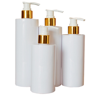Bouteille en verre de shampoing large de luxe bon marché 500ml savon à pompe bouteille en verre de shampoing large de luxe 500ml savon à pompe