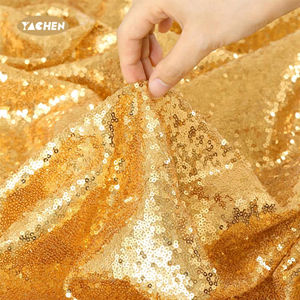 ผ้าปูโต๊ะกลมประดับเลื่อมวิบวับสำหรับงานปาร์ตี้วันหยุดวันเกิดงานแต่งงานงานเลี้ยงฉลองเจ้าสาว ยี่ห้อ YACHEN - Product Image 4