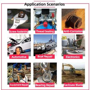 Adhesivo de Alta Resistencia Removible 262, Alternativa <span class=keywords><strong>Directa</strong></span> de Fábrica para Pernos, Tuercas, Espigas y Piezas Roscadas, 250 ml - Product Image 5