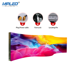 MPED créativité écran led flexible rapports de contraste exceptionnels P1.25 P1.56 P1.86 P2 P2.3 P2.5 P3 pantalla flexible <span class=keywords><strong>les</strong></span> extérieur - Product Image 3