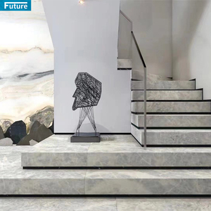 แผ่นตัดหินอ่อนเคลือบเงาสำหรับกระเบื้องปูพื้นแผ่นผนังด้านในเคาน์เตอร์ครัวเกาะหินอ่อนด้านบน - Product Image 3