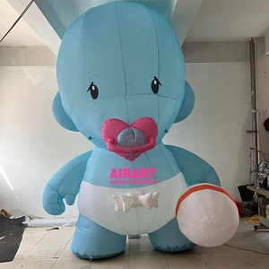 Airart Factory Personnaliser la publicité Modèle gonflable Lovely Gonflable Cartoon Character Giant Gonflable Baby - Product Image 1