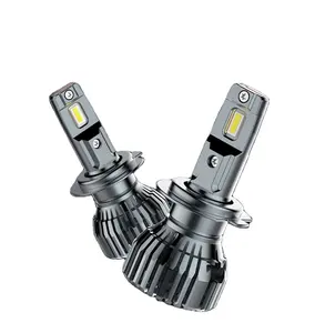 D17 42 Watts 1200LM High-Powered H1 LED Car Headlight Bulbs Canbus Compatible for Toyota BMW MG and CH Models New 12V Volta