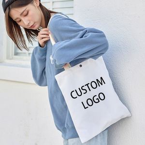 Custom Eco Friendly Heavy Duty Tote Bag Factory OEM <b>Canvas</b> New Style Reusable Fashion Shopping Handbag for Promotional Bags - Product Image 1