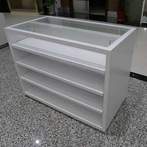 Alta calidad, respetuoso con el medio ambiente, duradero, acero templado, <span class=keywords><strong>roble</strong></span>, Credenza Premium, escaparates <span class=keywords><strong>de</strong></span> tiendas minoristas - Product Image 4