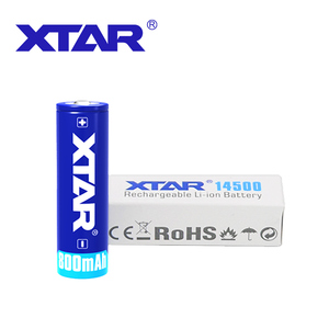 Oem Xtar Pin <span class=keywords><strong>Lithium</strong></span> <span class=keywords><strong>Ion</strong></span> 14500 <span class=keywords><strong>3.7</strong></span> <span class=keywords><strong>Volt</strong></span> Pin Sạc 800Mah Cho Đèn Pin - Product Image 5