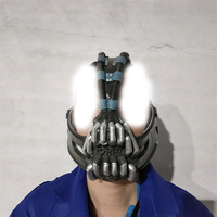 Offre Spéciale Halloween Masque The Avengers Cosplay Props Superhero Fournitures personnalisées Chapeaux Bane Masque facial