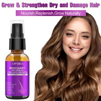 Huile de sérum pour traitement de la perte de cheveux naturelle, biotine, repousse, croissance des cheveux incarnés, pour les cheveux abîmés
