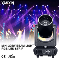 295W 14R Lampu Beam Moving Head Daya Tinggi untuk Prism Gobo DMX512 Pencahayaan Panggung Profesional untuk Acara Disko & Pernikahan