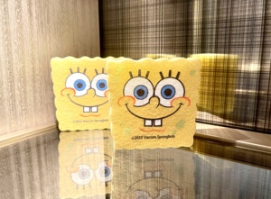 Không Scratch Sponge Bob Shaped Bath Brushes Bọt Biển & Scrubbers Làm Sạch Miếng Bọt Biển Bọt Cho Nồi Chảo Món Ăn Hearth Vòi Chậu - Product Image 6