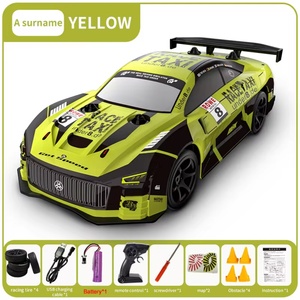 รถดริฟท์บังคับวิทยุ SJY-Q165 ขนาด 1/20 พร้อมไฟ ยางดริฟท์ปรับแต่งได้ 2.4G 4WD รถแข่งของเล่นเด็กผู้ชาย - Product Image 2