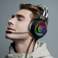 Headset Gaming Berkabel FV-G97 Terpanas, Peredam Kebisingan, Tahan Air IPX-6, Driver Ganda Dinamis, Stereo Super Bass, Cocok untuk Perjalanan, Olahraga, dan DJ