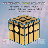 Cube magique miroir 3x3 à haute efficacité, SpeedCube lisse, Puzzle Cubes, jouet