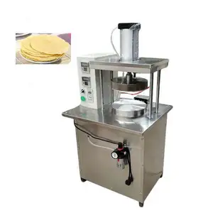 chapati roti flat pancake tortilla making machine roasted duck bread baking maker machine hydraulic dough press machine price